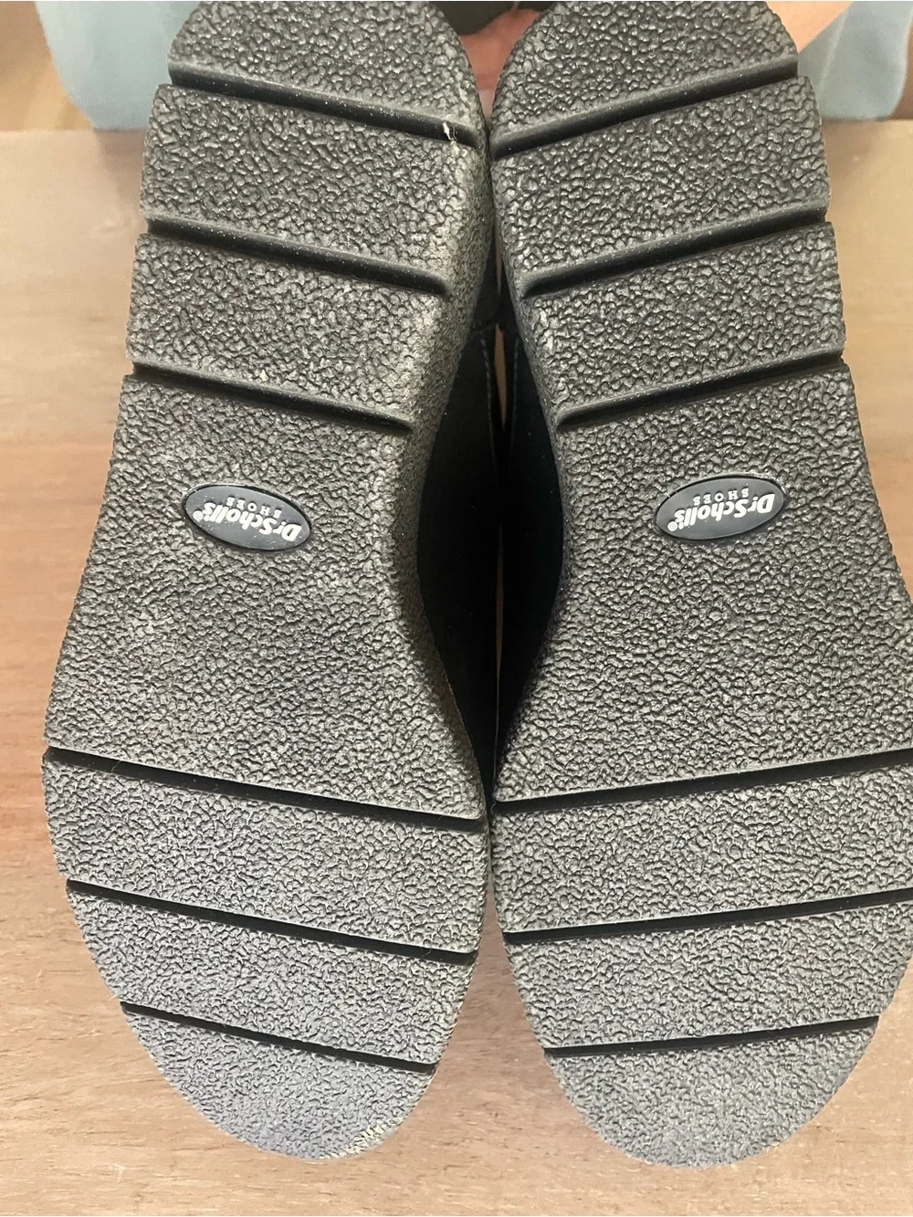 Dr. Scholl's Black Ankle Booties with Side Buckle